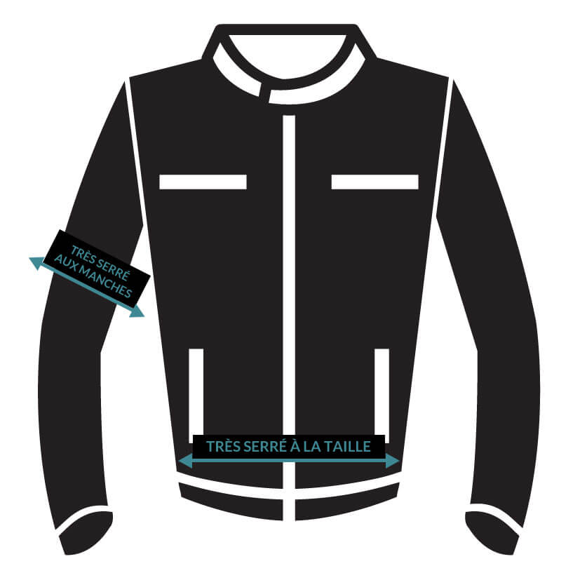 Taille on sale de veste