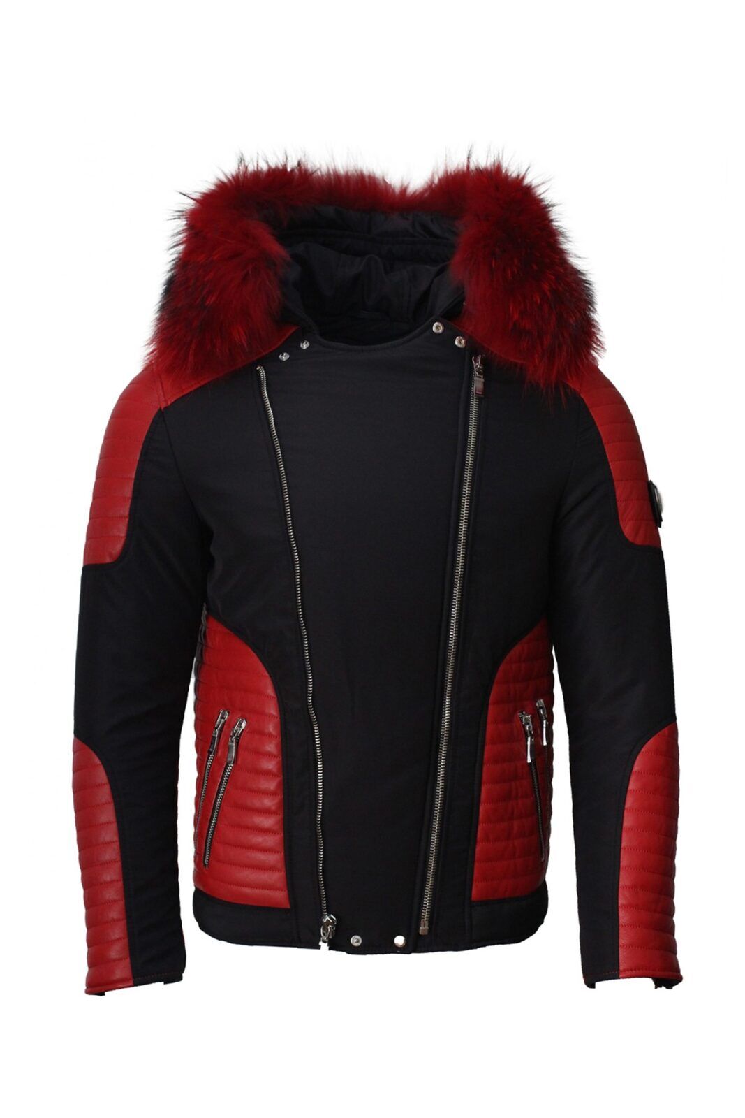 Puffer Men s Modern Cool and Stylish Jacket with Fur Silverstorn